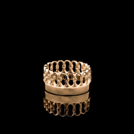 Golden Crown Ring - VIII Fine Jewelry