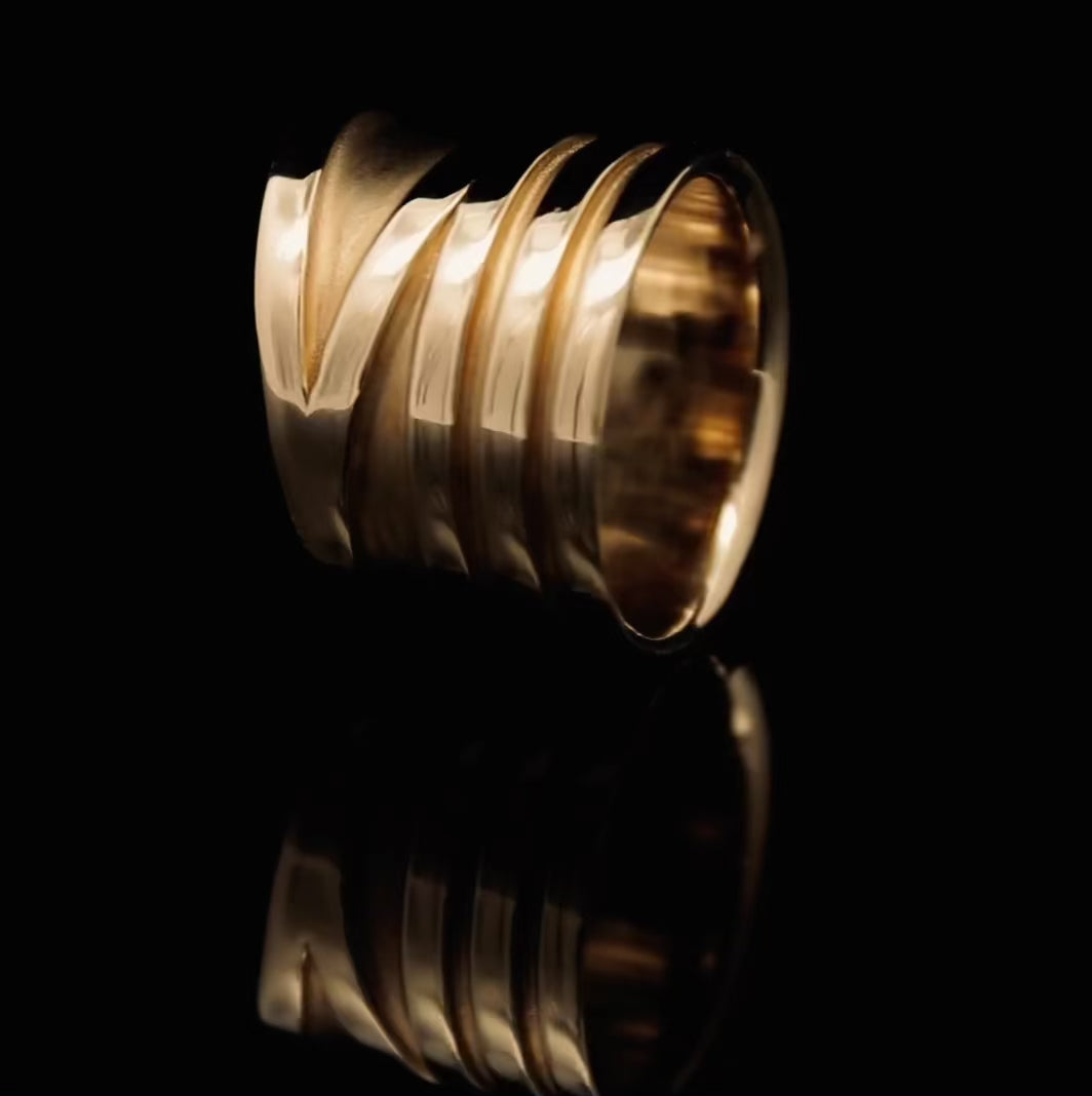 Golden VIII Ring